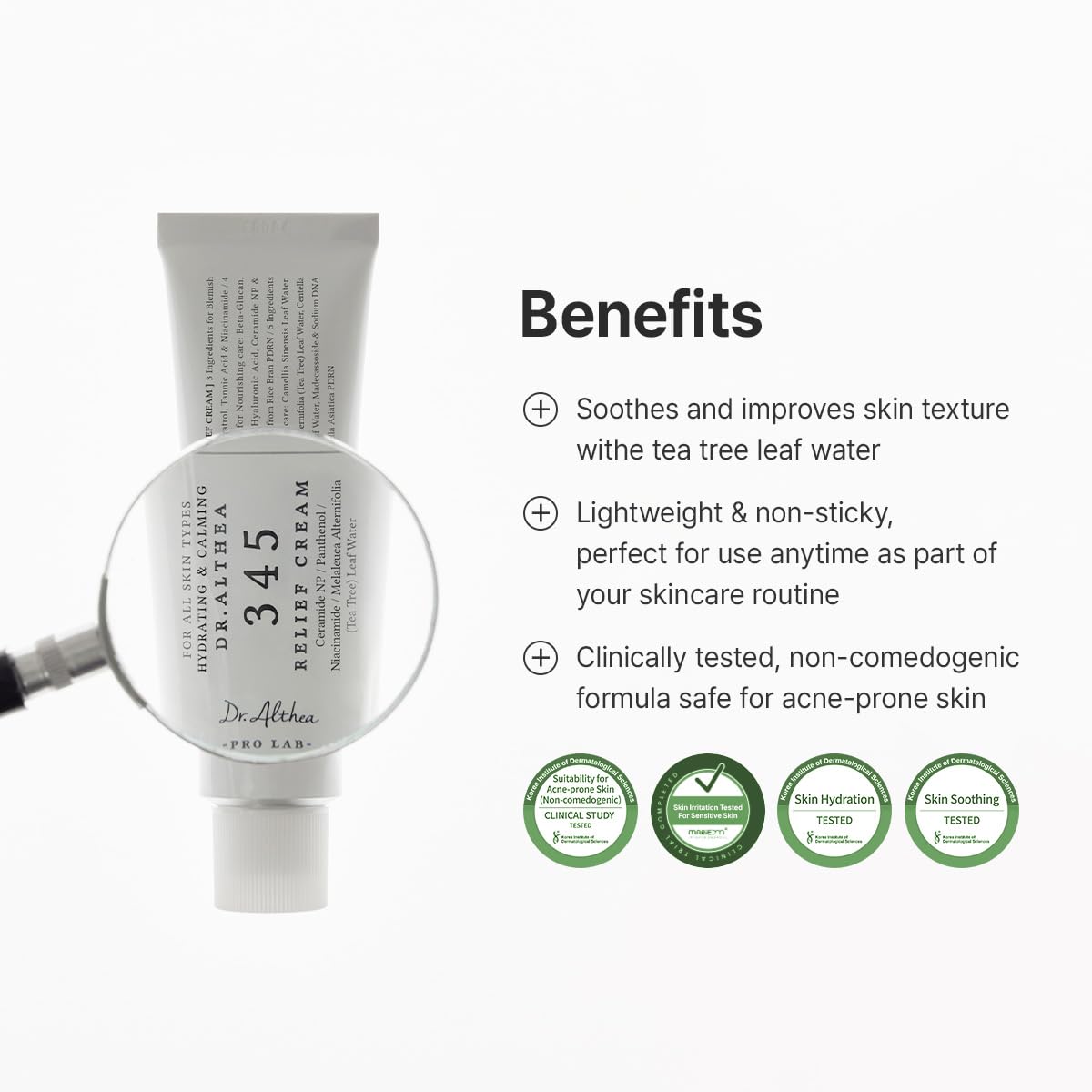 Dr.Althea 345 Relief Cream, Korean Skincare, 1.69 Fl Oz (Ver.2 - Pack of 1) Beauty and Personal Care Dr.Althea