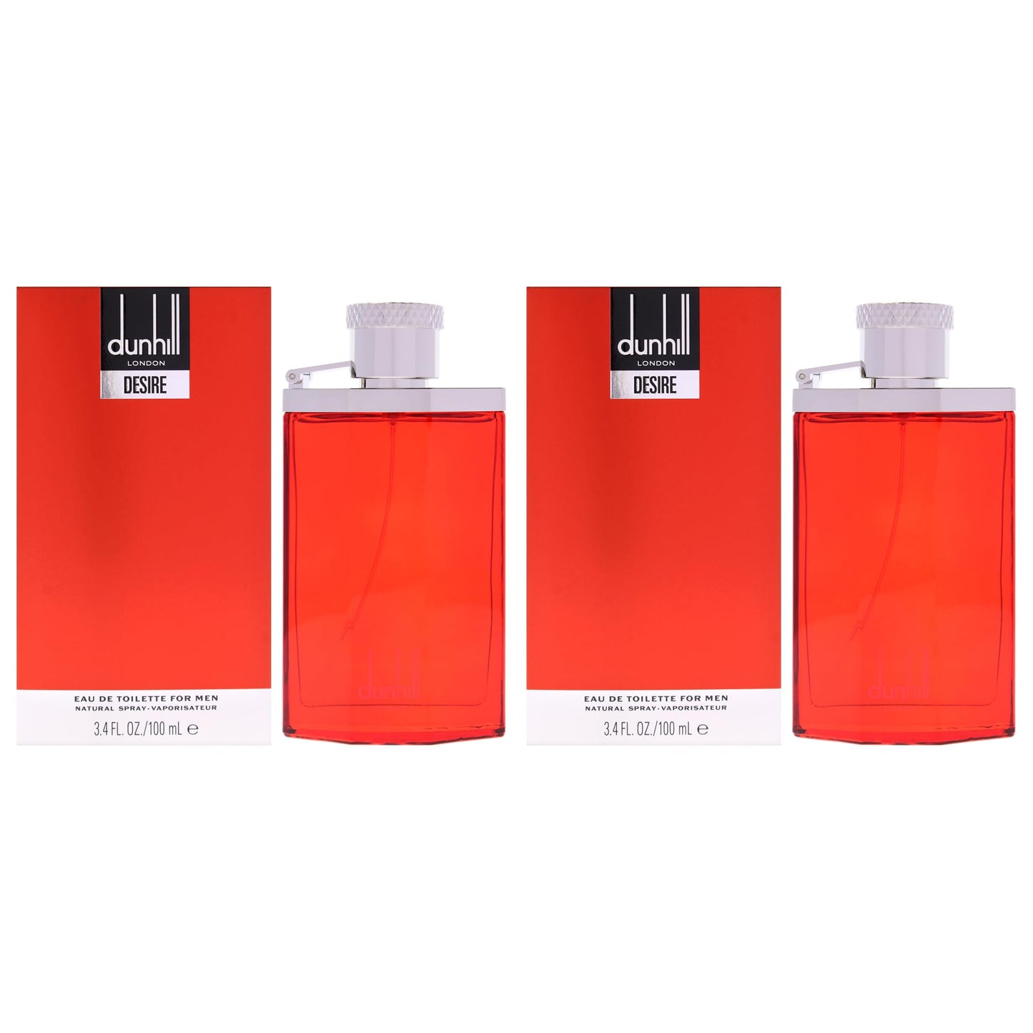 Alfred Dunhill Desire for Men - 3.4 oz EDT Spray - Pack of 2