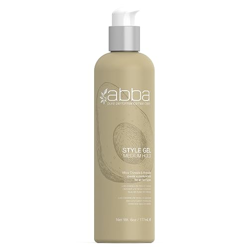 ABBA - Pure Style Gel Medium Hold - Mica Crystals & Avocado, 6 fl oz