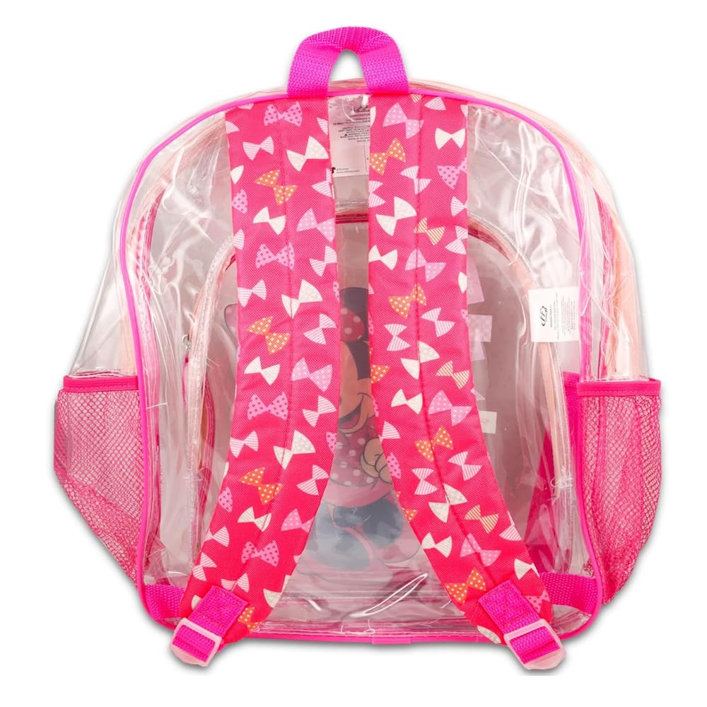 Disney Minnie Mouse Transparent 16" Backpack