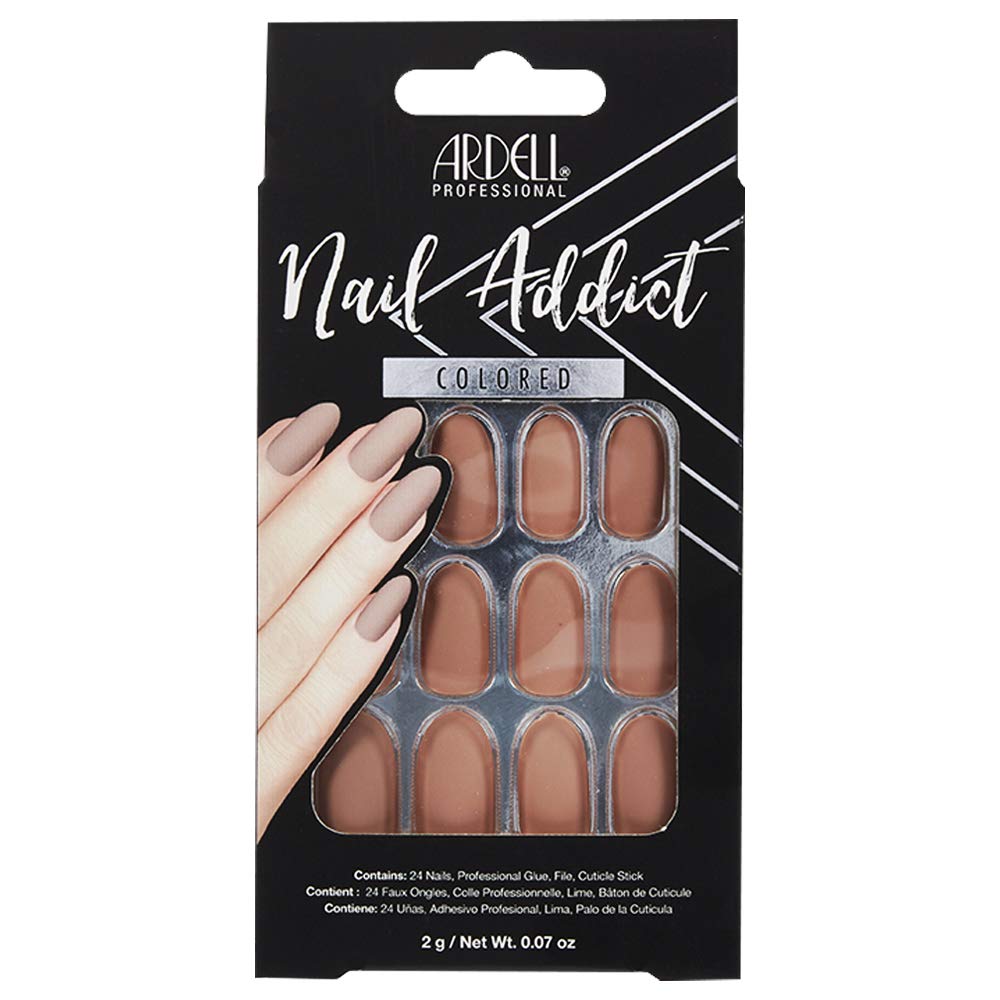 Ardell Nail Addict Artificial Nail Set, Barely There Nude Beauty & Personal Care Ardell