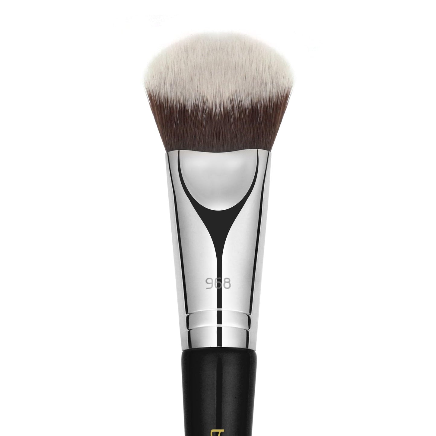 Bdellium Tools Professional Makeup Brush - Maestro Series 969 Double-ended BDHD Phase II/Phase III - With All-Vegan Synthetic Fibers, For Versatile