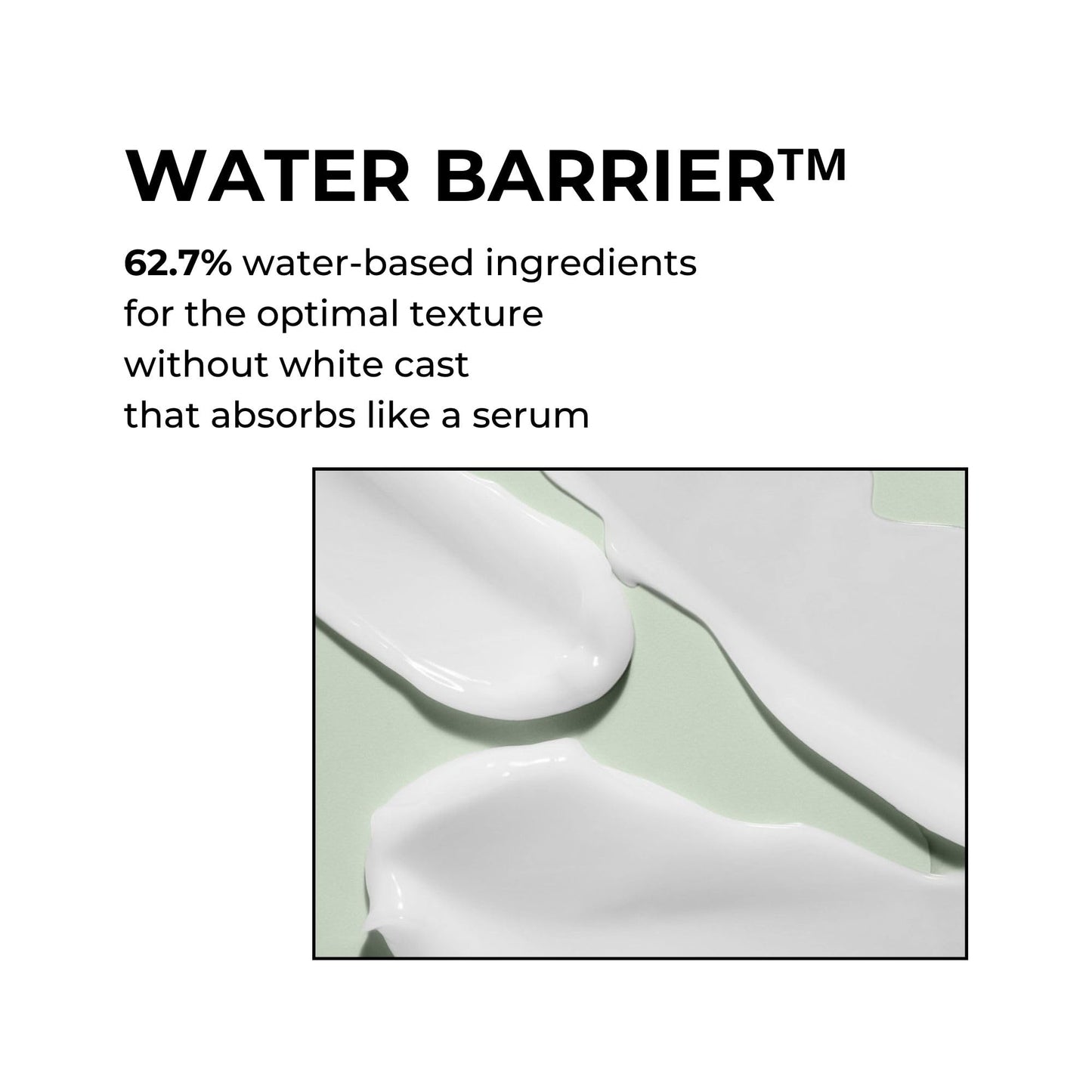 P.CALM Water Barrier Moisturizing Sun Cream Matte-Finish No White Cast SPF 50+ PA++++ Vegan Calming Moisture Daily Sunscreen for Dry Oily Sensitive