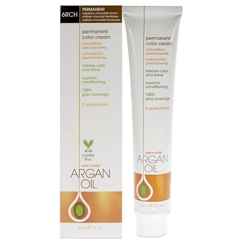 One N' Only Permanent Hair Color - Permanent Hair Dye Made with Argan Oil - Delivers Rich, Accurate Tones with Gray Coverage - Improves Moisture
