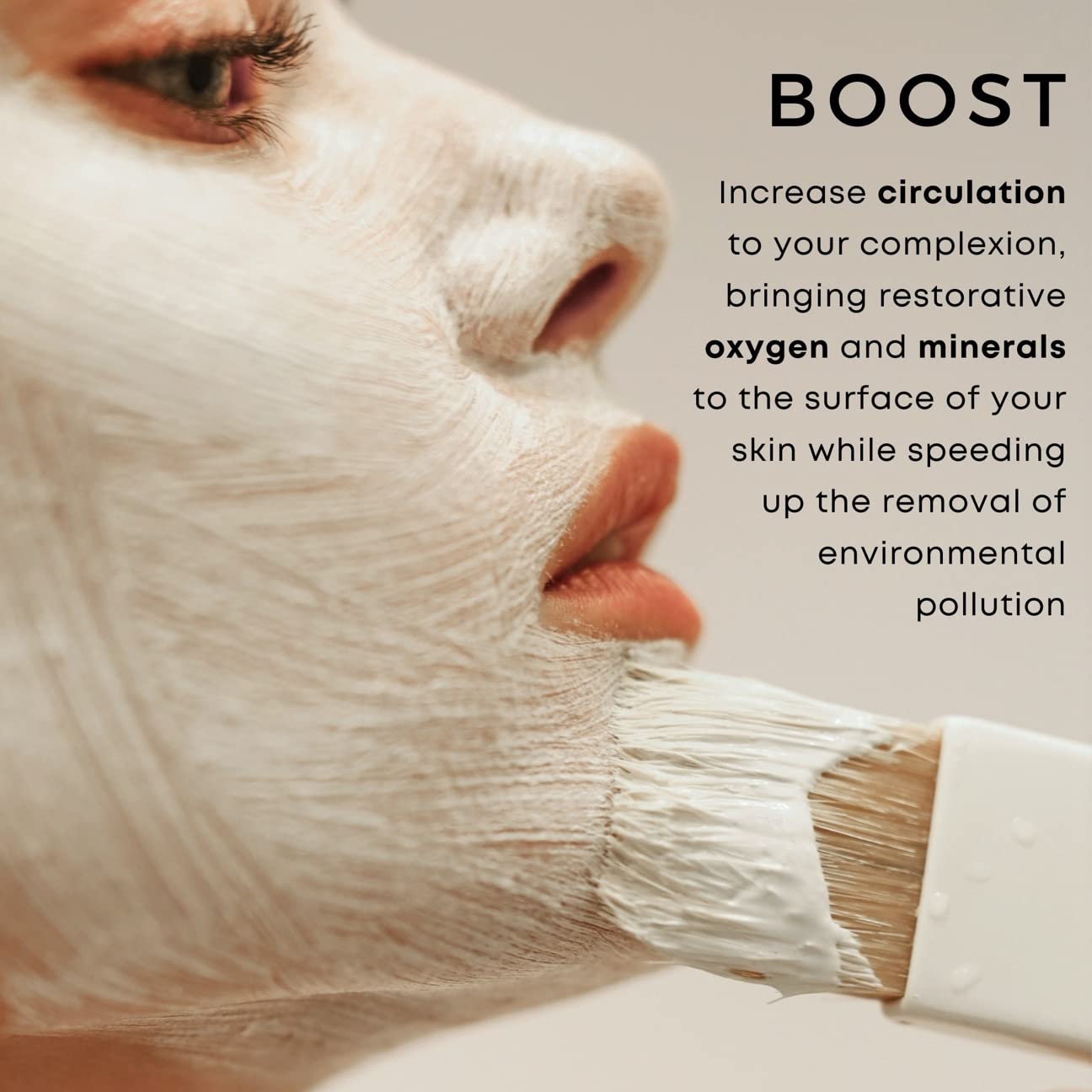Georgette Klinger Camphor Mask - Mineral-Rich Clay Mask with Menthol & Vitamin E: Detoxify, Exfoliate, and Improve Skin Tone while Absorbing Excess