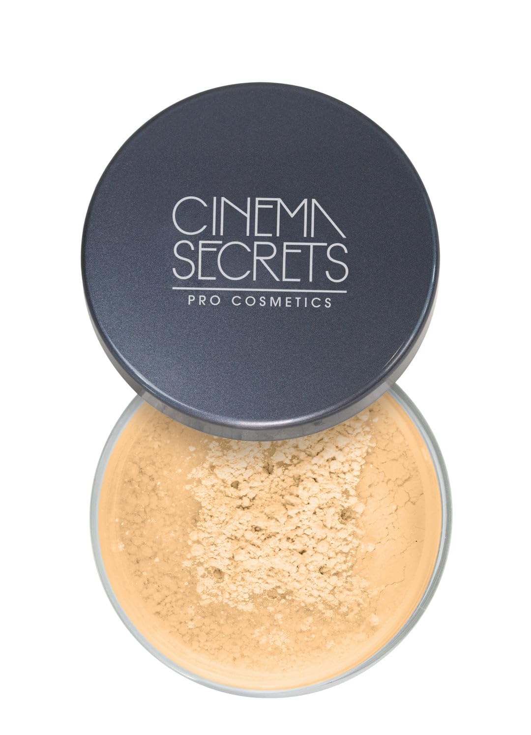 Cinema Secrets Ultralucent Setting Powder- Soft Custard. Talc-Free Loose Mineral Powder for All Skin Types, Oil Control, Shine-Free Finish