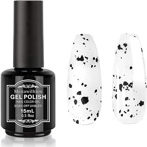 Meitawill Gel Nail Polish - 15ml Eggshell Gel Polish, Soak Off, Ideal For Salon & DIY