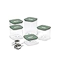 Caraway 13-Piece Glass Airtight Food Storage Containers with Lids - Non-Toxic, BPA-Free Kitchen Storage Containers - Stackable, Space-Saving Airtight…