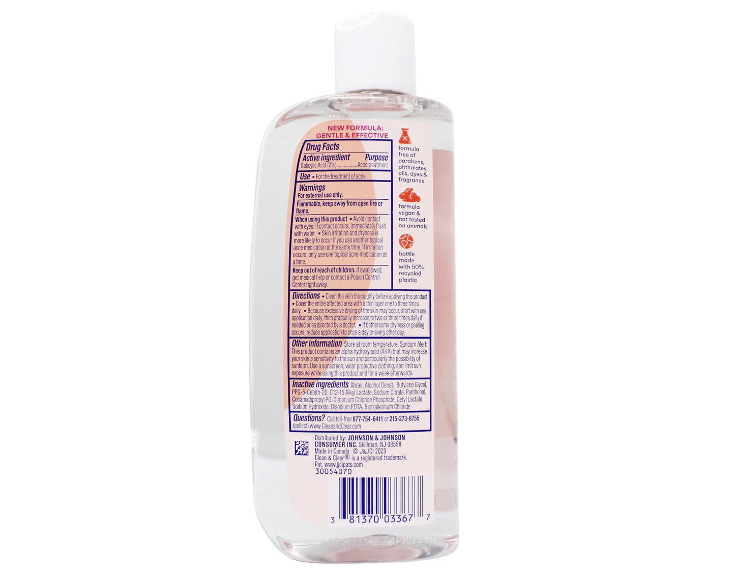 Clean & Clear Essentials Deep Cleaning Astringent, 8 Ounce