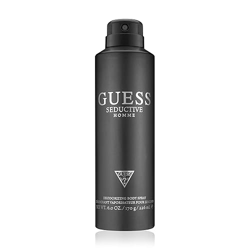 GUESS Seductive Homme Deodorizing Body Spray for Men, Oriental, 6 Fl Oz