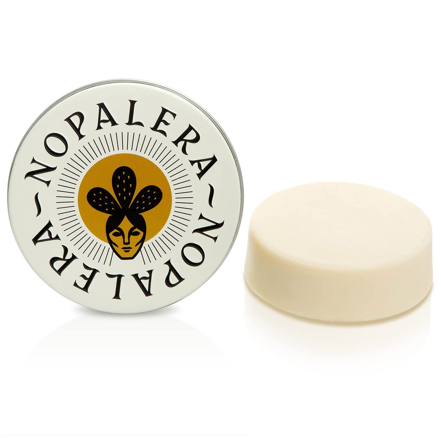 Nopalera Botanical Lotion Bar - Plant-Based Cactus Moisturizer with Prickly Pear Oil & Tangerine Oil, Deeply Moisturizing, Vegan, Natural Citrus