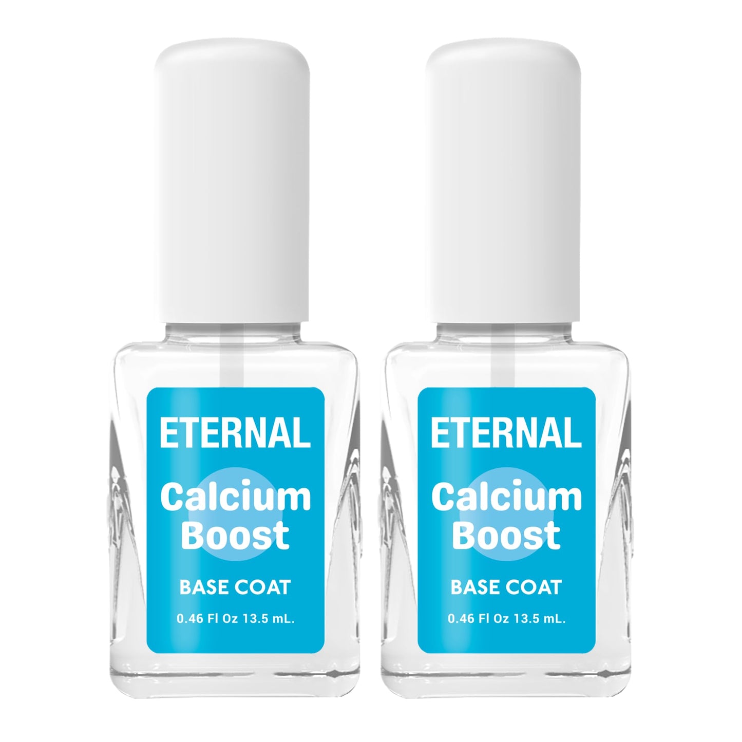 Eternal Calcium Gel Nail Builder 13.5mL Base Coat Nail Polish | Clear Nail Polish for Nail Care & Nail Strengthener for Thin Nails and Growth | Fast Beauty & Personal Care Eternal