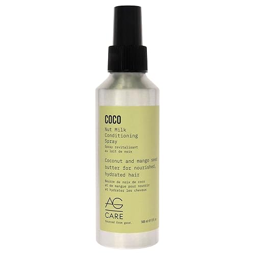 AG Hair Natural Coco Nut Milk Conditioning Spray, 5 Fl Oz