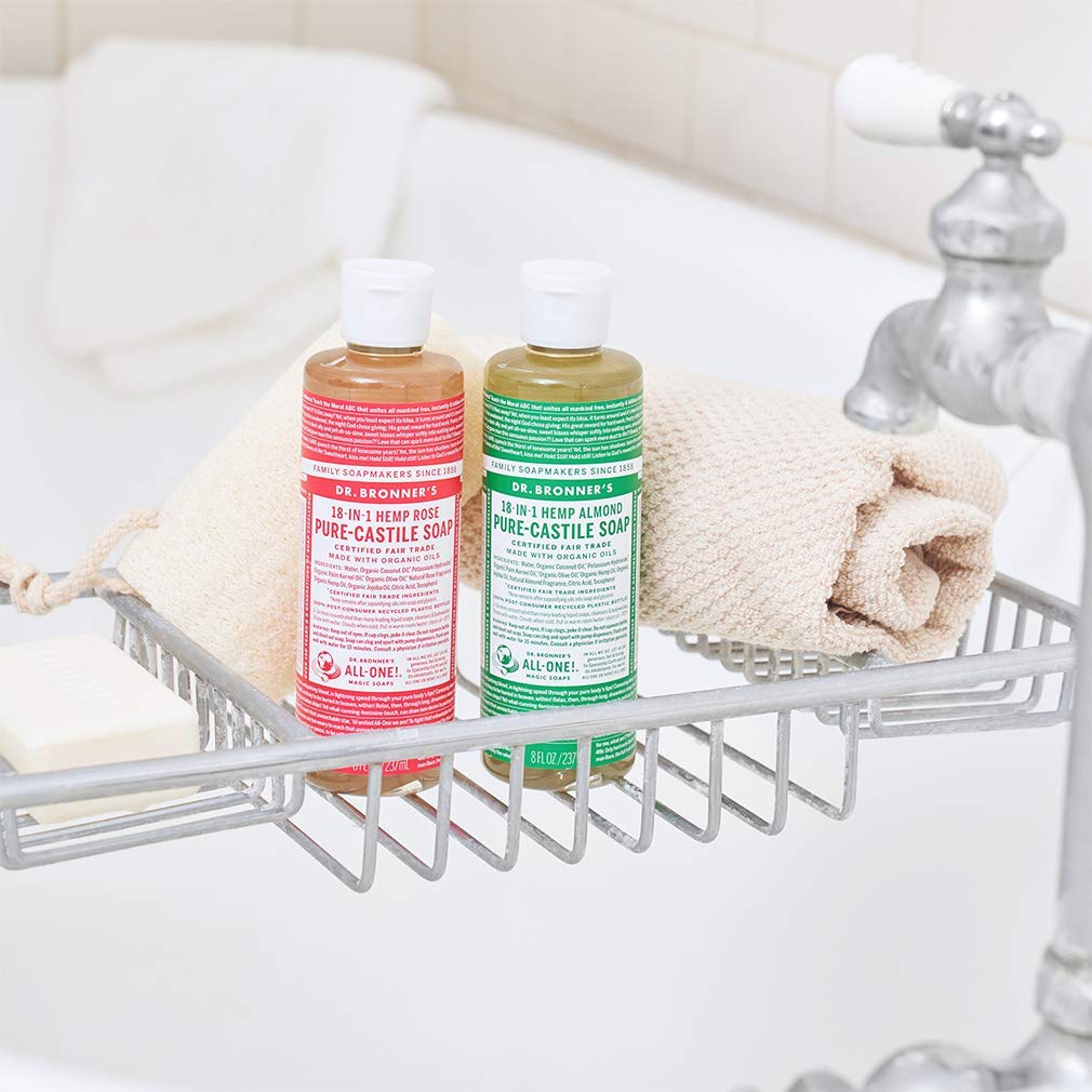 Dr. Bronners Rose Castile Soap, 8 FZ