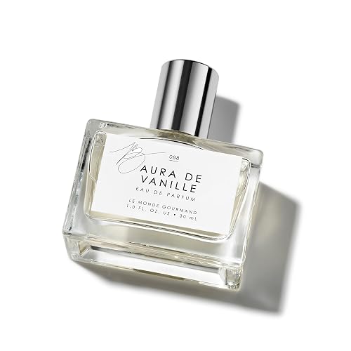 Le Monde Gourmand Aura de Vanille Eau de Parfum Spray Perfume for Women, Toni Bravo, Vanilla Milk, Plum & Cashmere Woods Scent, 1 fl oz (30 ml) Beauty & Personal Care Le Monde Gourmand