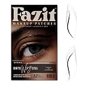 Fazit Makeup Patches - Onyx Wing Eyes - Glow Up Make-Up Patches - Cute Glitter Makeup Accessories For Women - Cosmetic Glitter For Face
