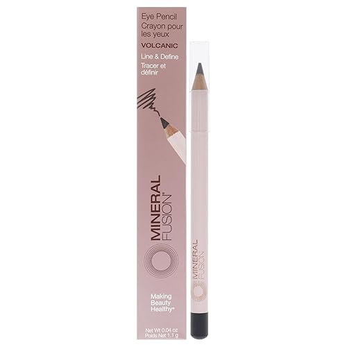 Eye Liner Pencil - Volcanic by Mineral Fusion for Women - 0.04 oz Eyeliner