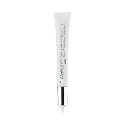 Glowbiotics Soothing + Revitalizing Probiotic Eye Cream: Hydrate, Firm & Reduce Wrinkles, Dark Circles & Puffiness, Peptide-Rich for Youthful Eyes