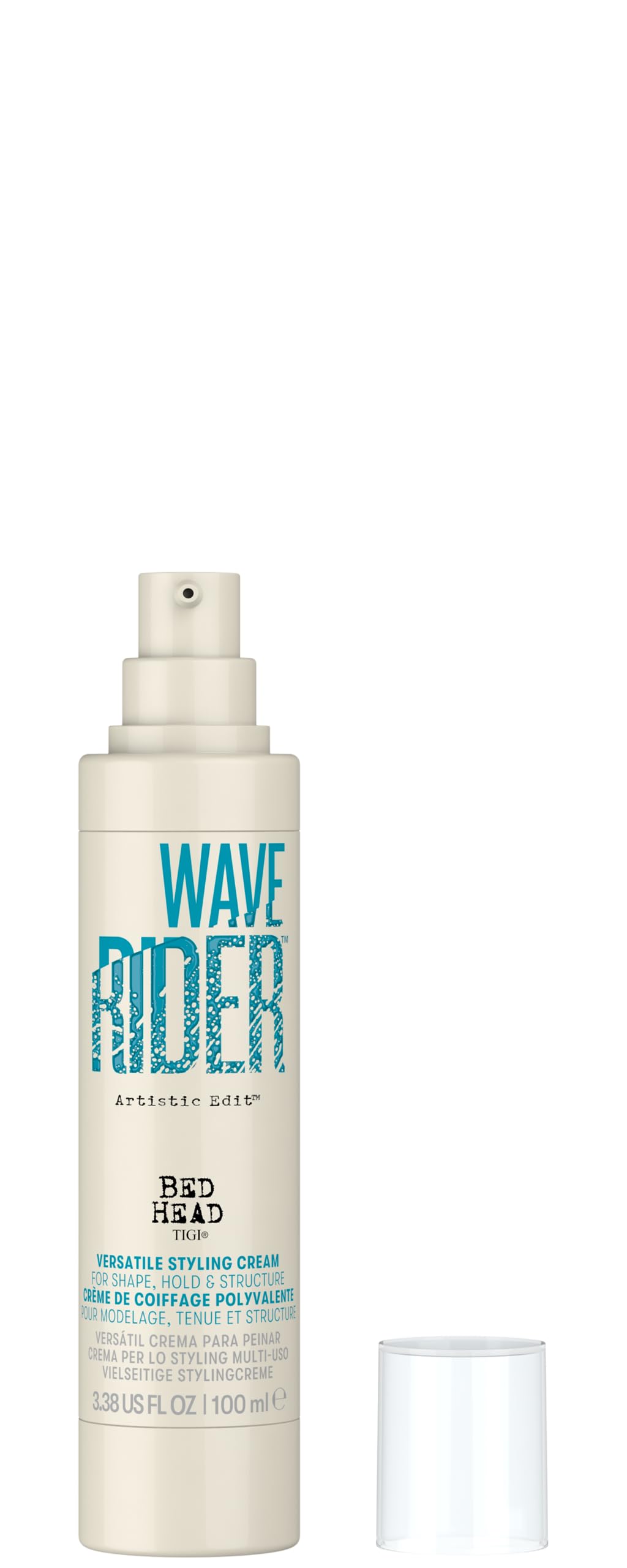 TIGI Bed Head Artistic Edit Wave Rider Versatile Styling Cream, 3.38 Fl Oz (Pack of 12)