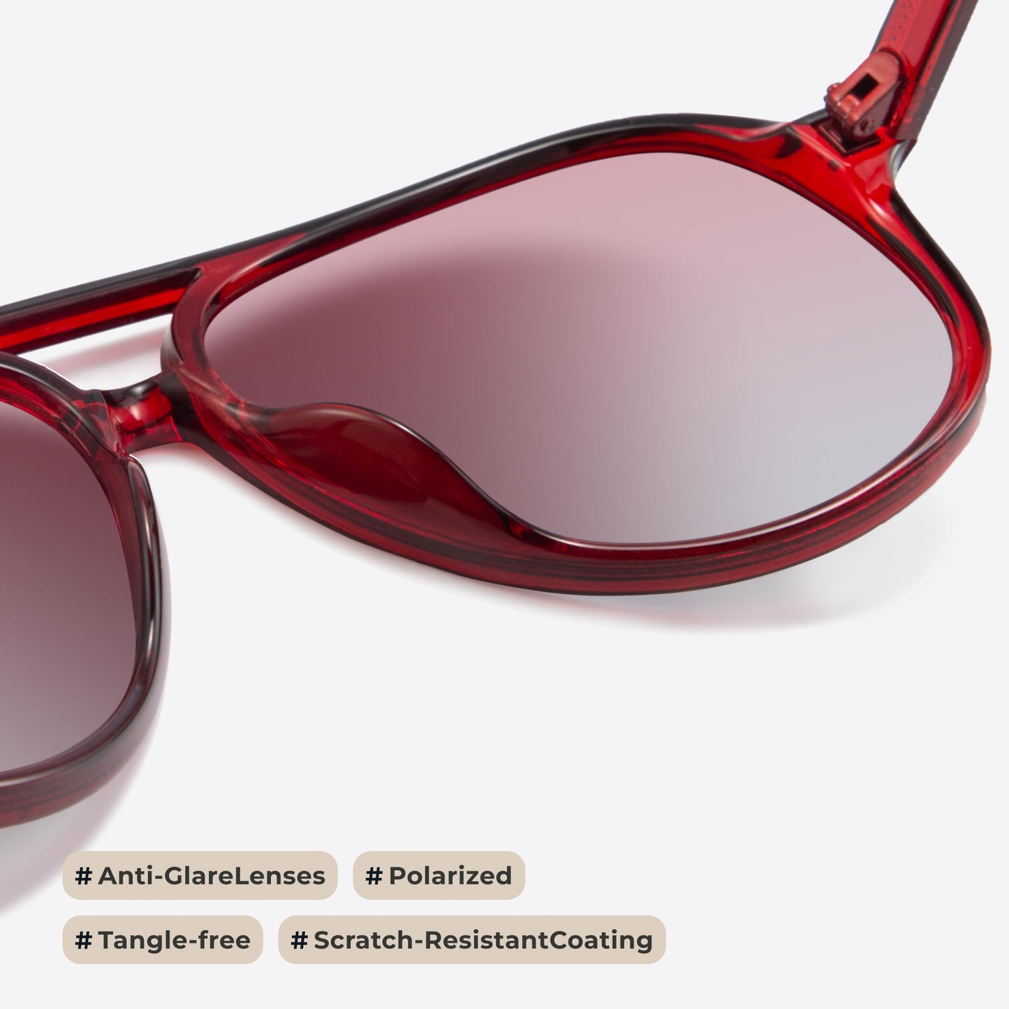 livho Trendy Polarized Aviator Sunglasses Women Men, Retro Sun Glasses for Women Men 2025, Oversized UV Protection Shades