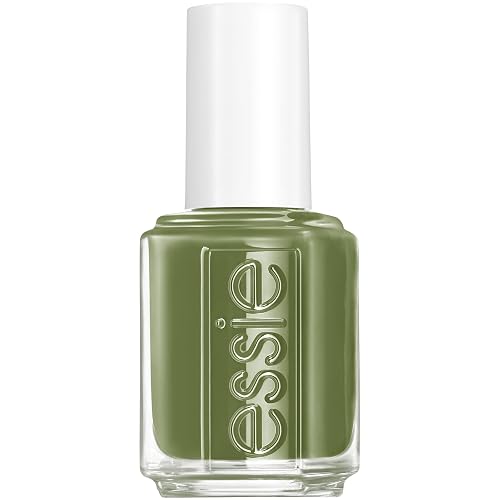 essie nail polish, ferris of them all collection, muted khaki-green nail color with a cream finish, win me over, 0.46 fl. oz. Beauty & Personal Care essie