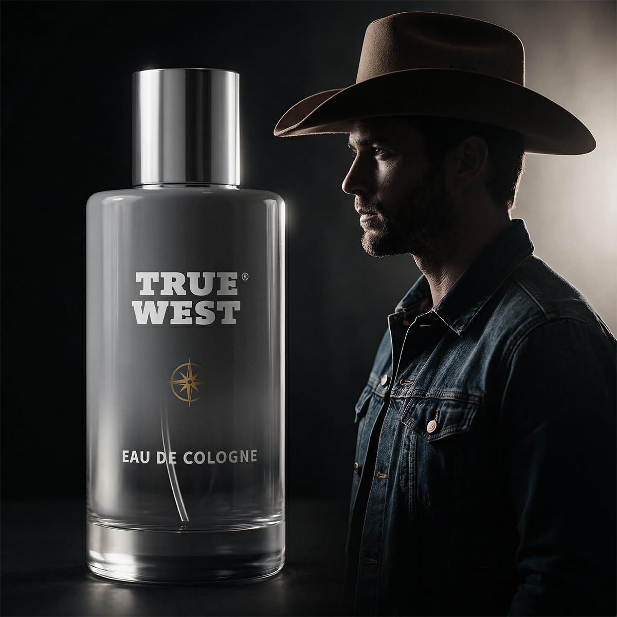 Herban Cowboy True West Cologne for Men - Long-Lasting Woody Fragrance, Gift for Him Beauty & Personal Care Herban Cowboy