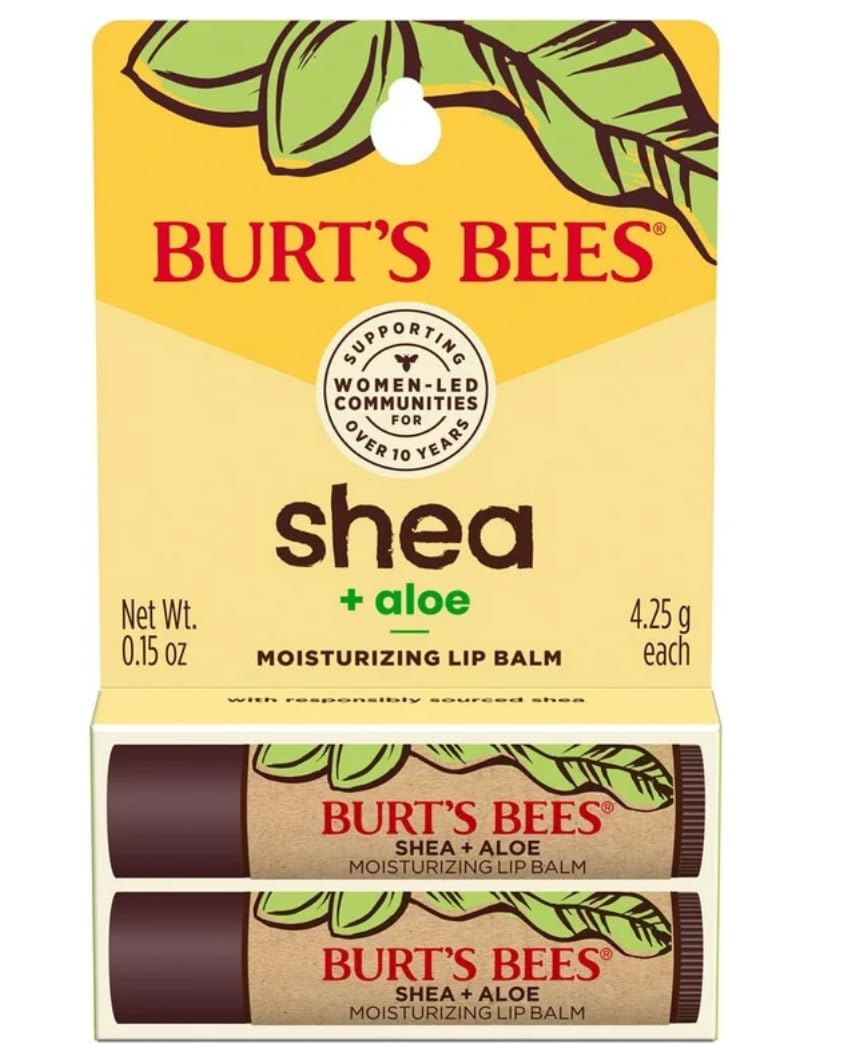Burt's Bees Lip Balm 0.15oz 4.25g - Shea Butter & Aloe