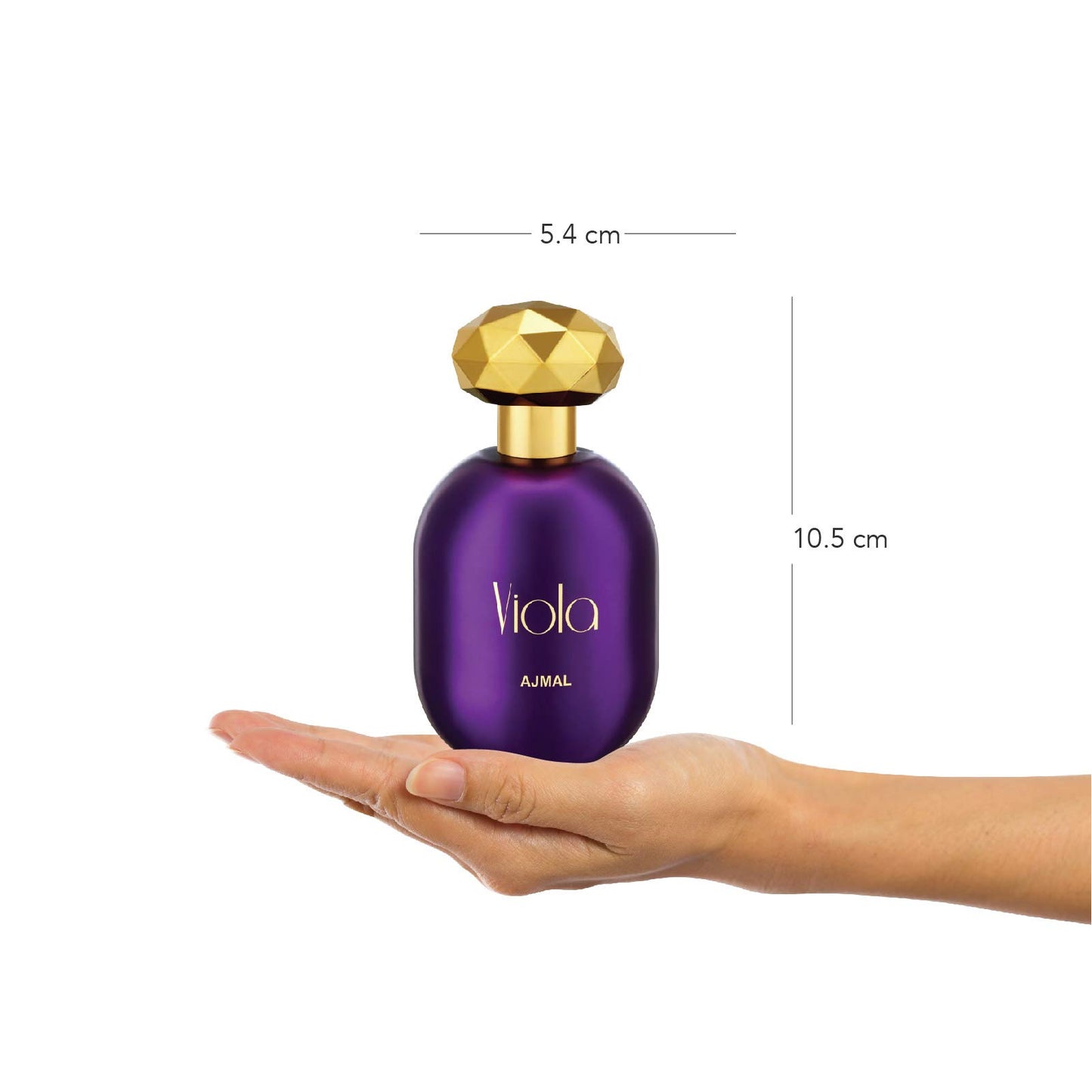 Ajmal Viola Eau De Parfum 2.5 Oz / 75 ML Perfumes For Women | Long Lasting Spicy Fresh Fruity Fragrance - Made in Dubai