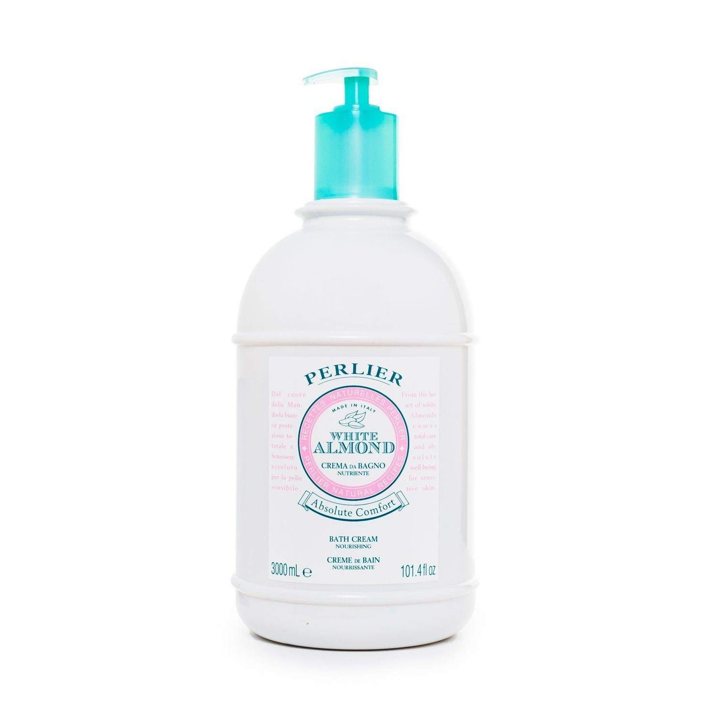 Perlier White Almond Nurturing Bath Cream, 101.4 fl. oz. Beauty and Personal Care Perlier