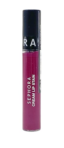 SEPHORA Collection Cream Lip Stain - 133 Purple Pop (matte magenta purple) 0.16 oz. / 5 mL