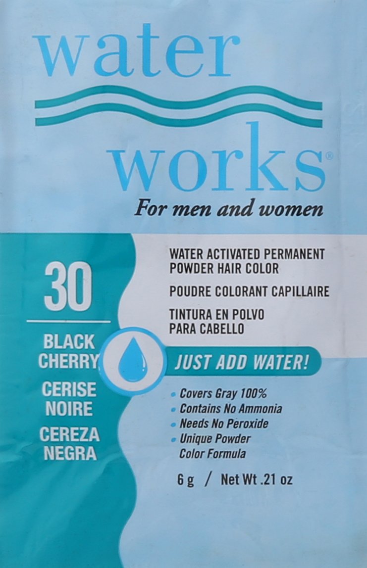 Waterworks Permanent Powder Hair Color #30 Black Cherry