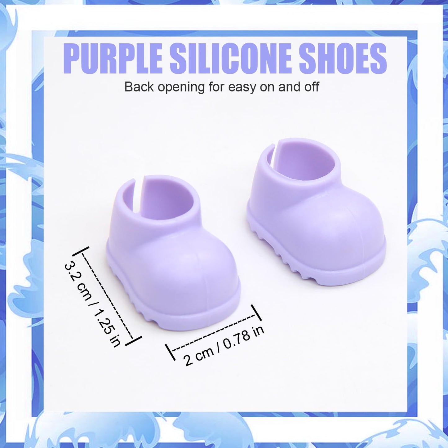 17cm Doll Clothes, 3 Piece Clothing for Outfit, Dress Up Clothes for 15cm Plush Dolls, Dress Hair Clip and Shoes (NO Doll) (Style A)