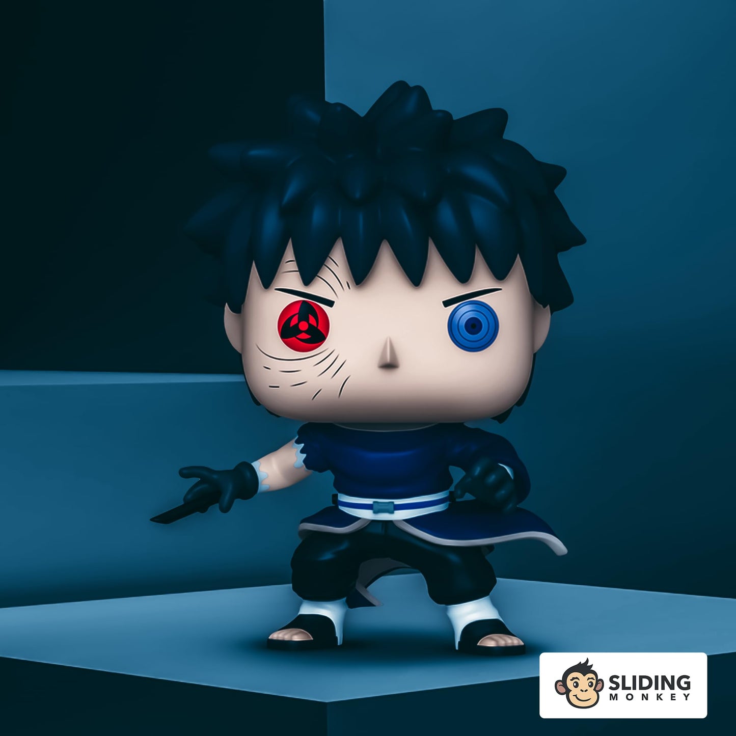 Funko Pop! Animation: Naruto Shippuden - Obito Uchiha (Unmasked) Figure (Entertainment Earth Exclusive)