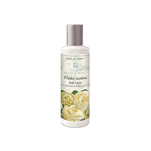 Tikimaster Island Bath and Body Pikake Jasmine Body Lotion 8oz. - Hawaii Made