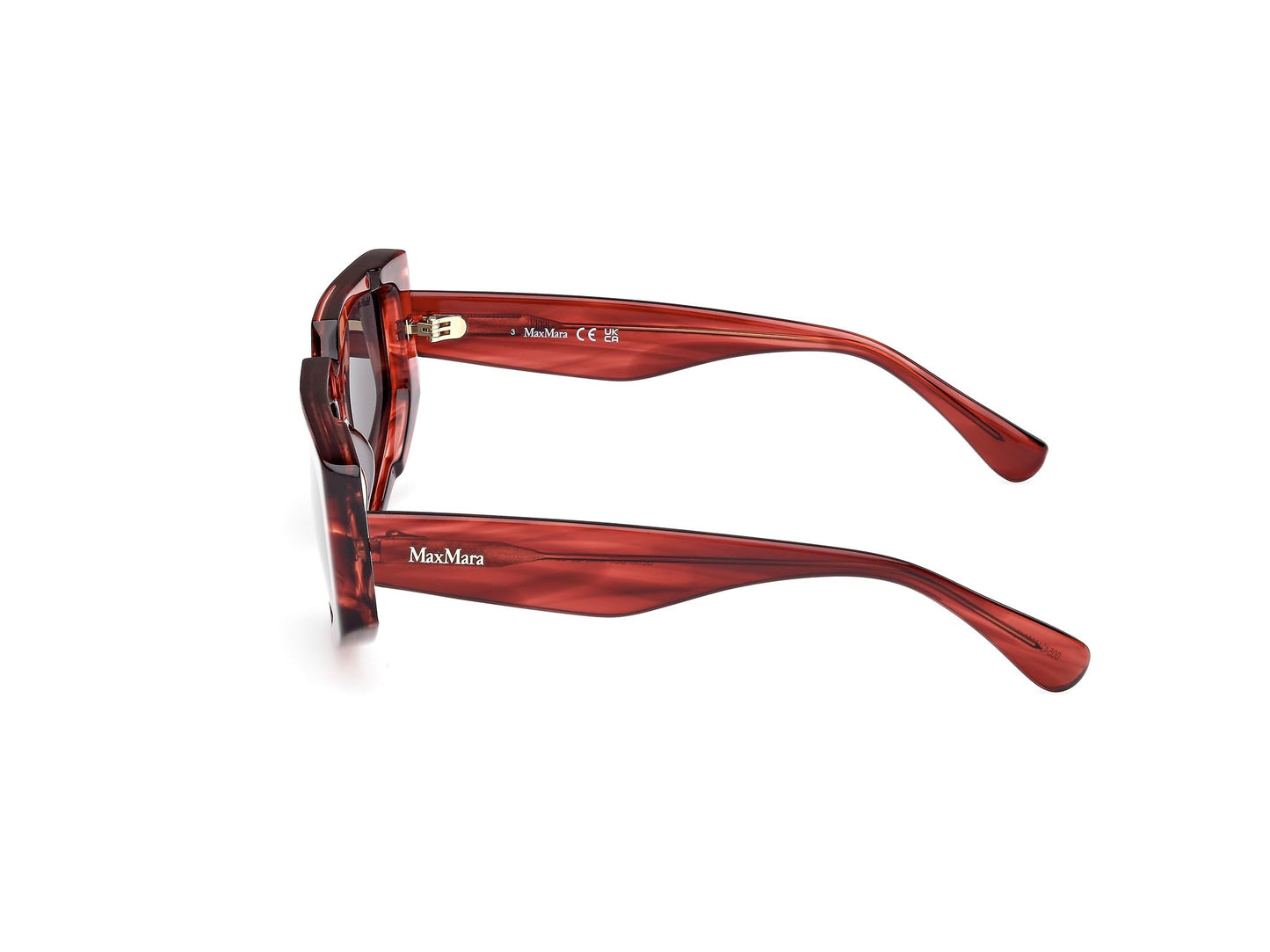 MaxMara MM0125 68A red/striped 58/13/140 WOMAN Sunglasses