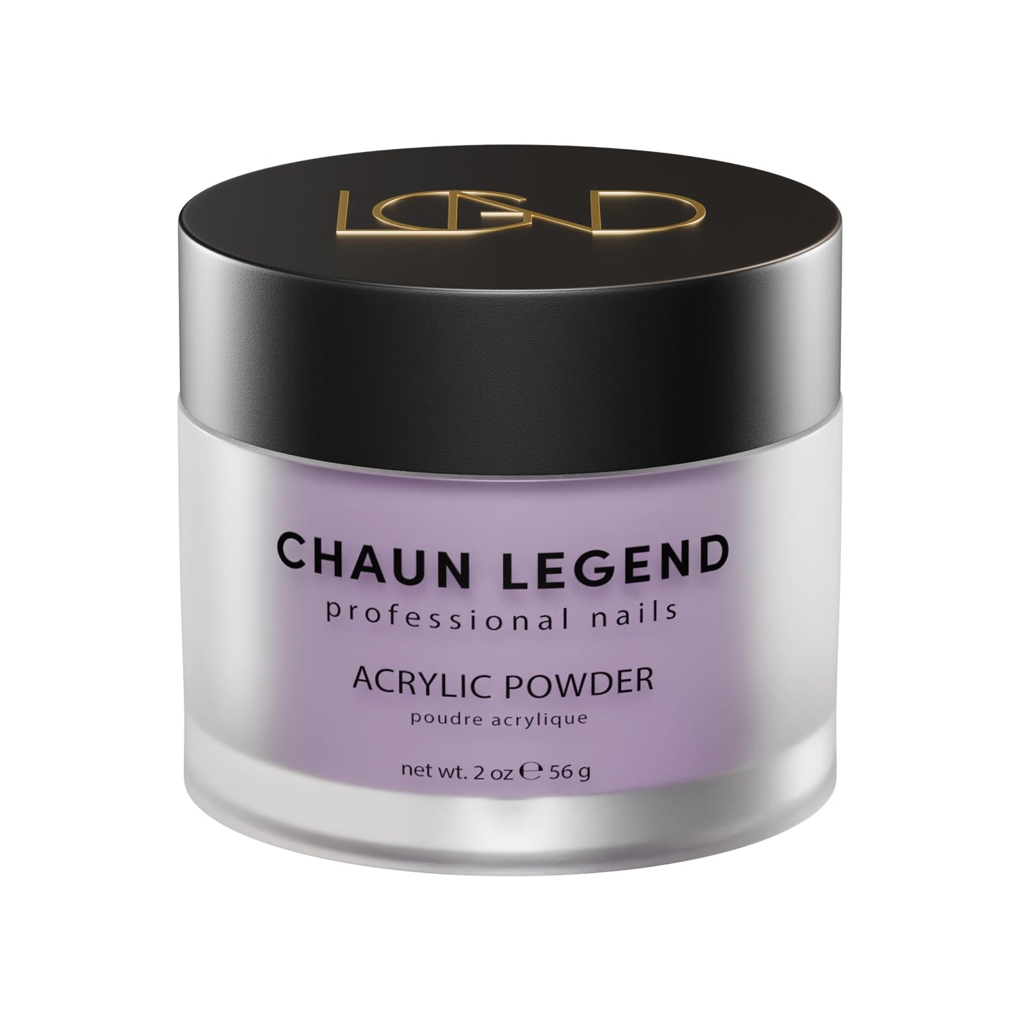 Chaun Legend Acrylic Powder, 2 Oz Long Lasting Salon Quality, Bubble Free, Self Leveling Professional Manicures, Fake Nails, Carving & Extensions, Ube Beauty & Personal Care Chaun Legend Professional Nails