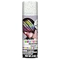 Multicolor Glitter Hair Spray Color - 3 oz. (1 Count) - Instantly Transforms Your Look, Ideal for Parties & Cosplay