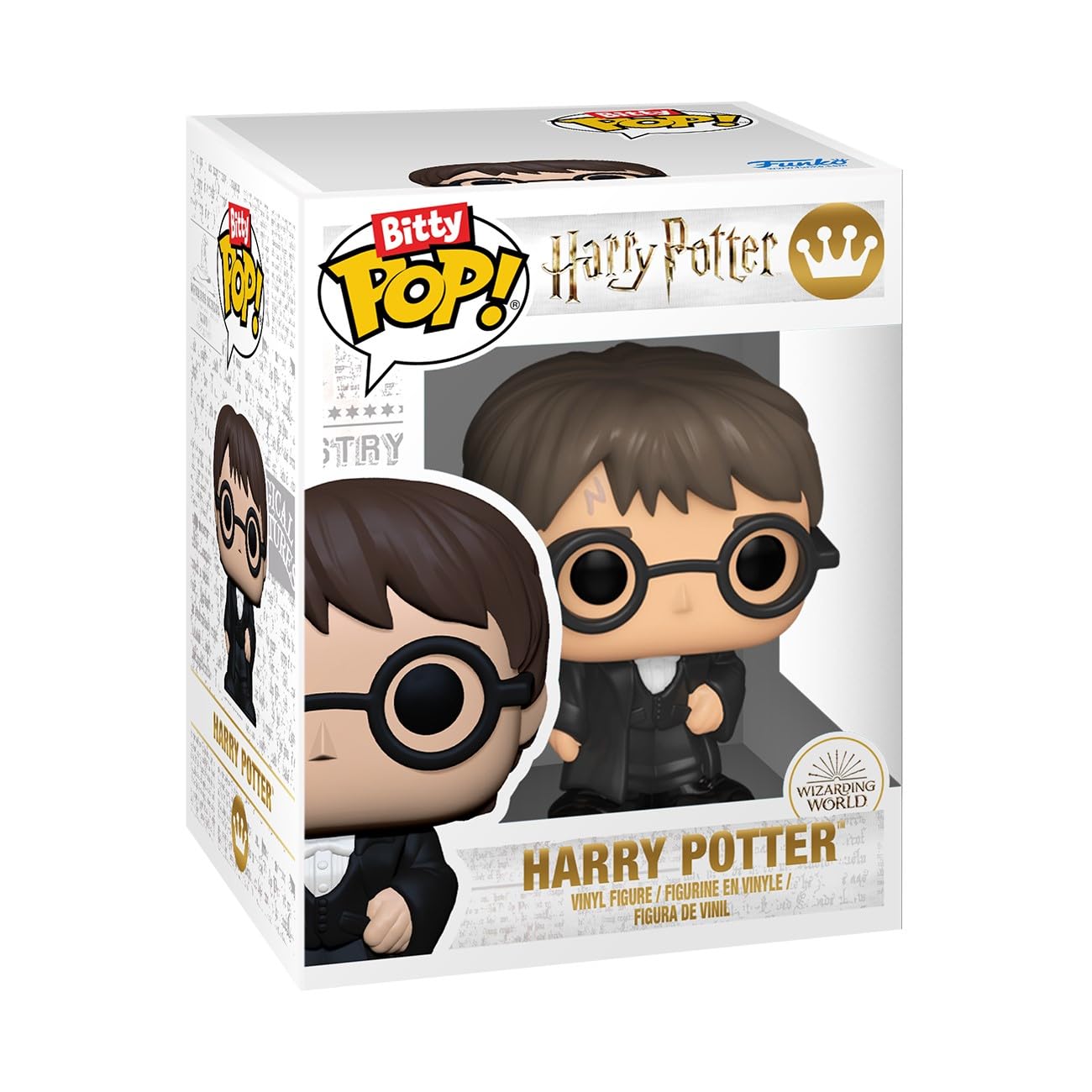 Funko Bitty POP! Harry Potter Goblet of Fire, 4-Pack - Harry, Cho, Parvati, and a Surprise Mystery Mini Figure - 0.9 Inch (2.2 Cm) - Harry Potter…