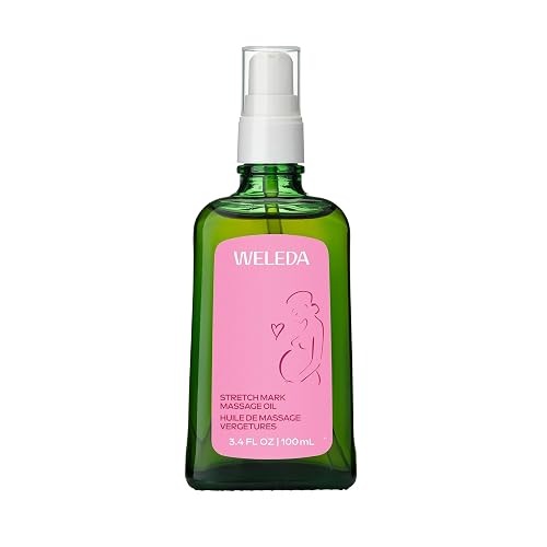 Weleda Stretch Mark Pregnancy Massage Oil, 3.4 Fluid Ounce, Plant Rich Oil with Vitamin E, Sweet Almond, Jojoba and Arnica Oils Beauty & Personal Care Weleda