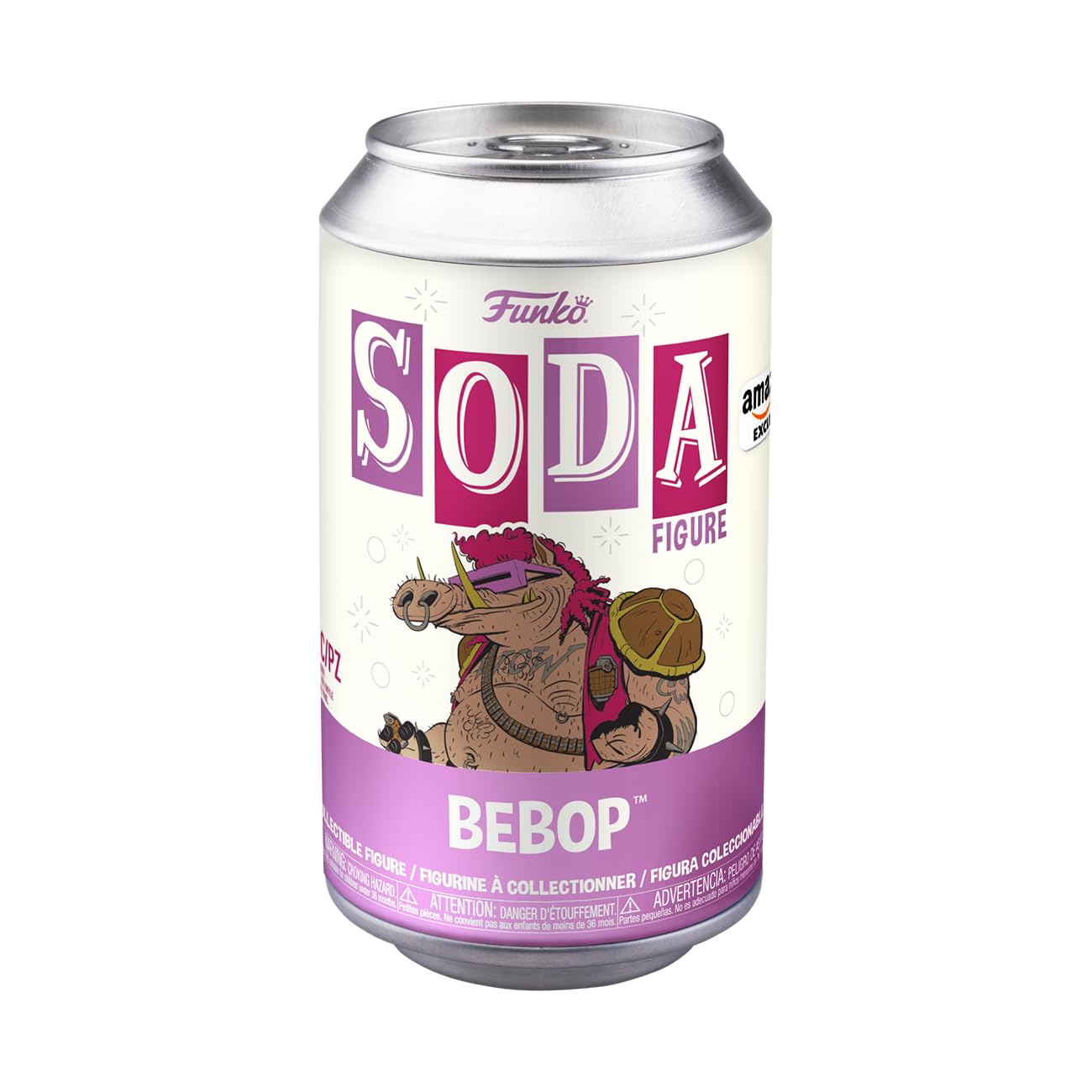 Funko Vinyl SODA: Teenage Mutant Ninja Turtles (TMNT) - Bebop - 1/6 Odds for Rare Chase Variant
