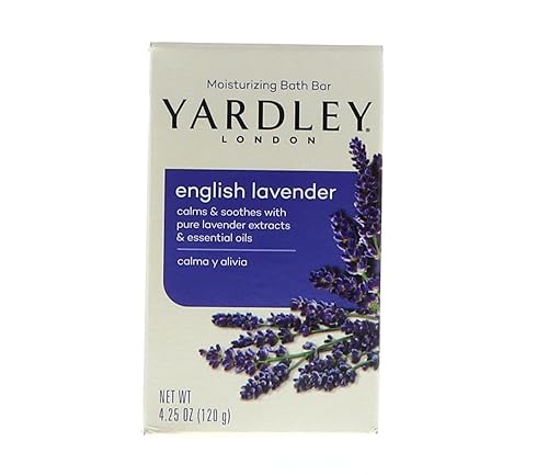 Yardley English Lavender Bath Bar 4oz, 2 Count