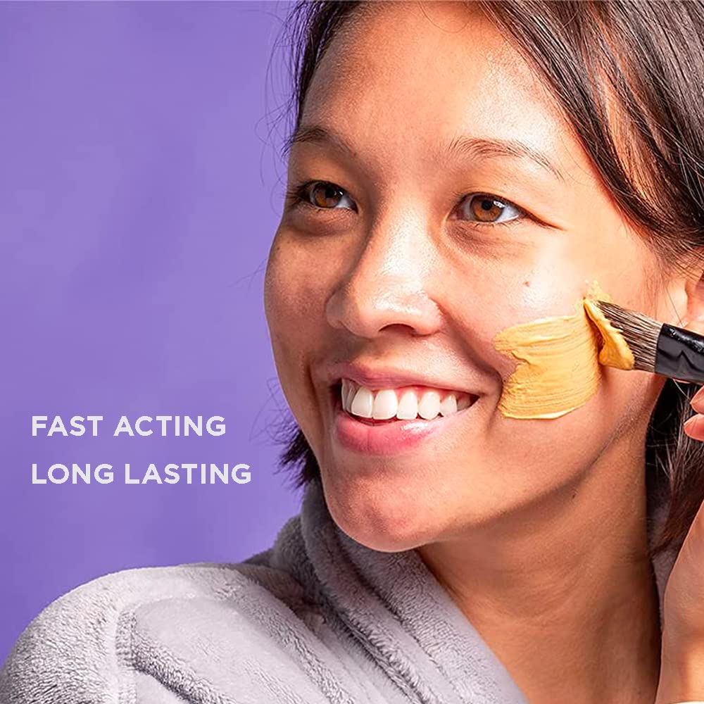 Hey Honey Skin Care Show Your Glow Colloidal Gold Honey Beauty Face Mask | Anti-Aging Hydrating Treatment Reduces Wrinkles Fine Lines | Moisturizing