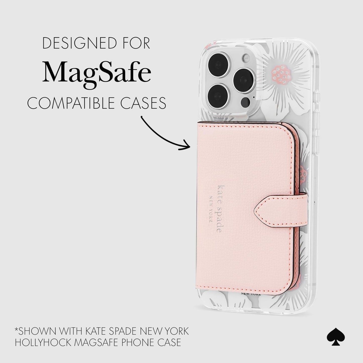 kate spade new york Modern, Chalk Pink, MagSafe Wallet