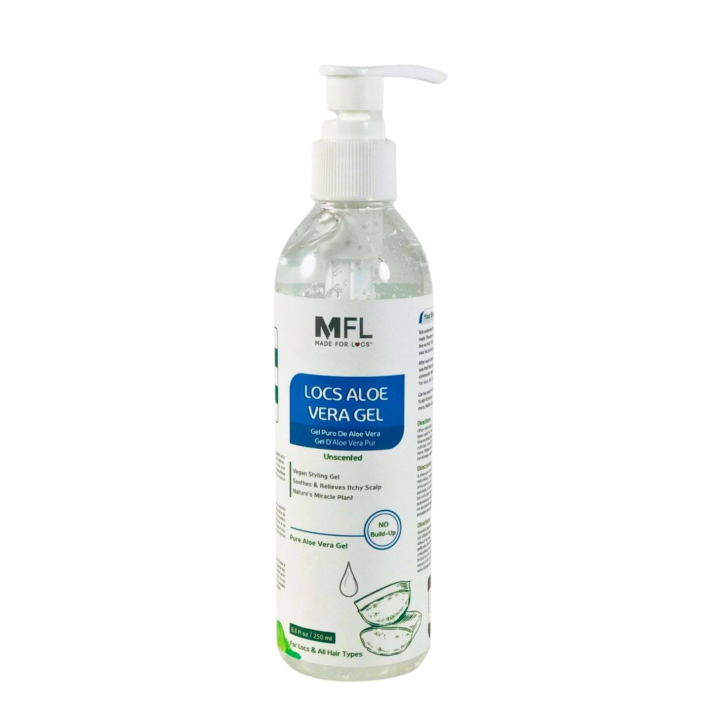 Locs Vegan Aloe Vera Soothing & Styling Gel | 8 oz