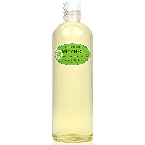 Dr Adorable - 16 oz - Argan Marrakesh Oil - 100% Pure Natural Organic Cold Pressed