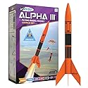Estes Alpha III Launch Set, 12 years and up with Adult Supervision if under 12, Black,Orange