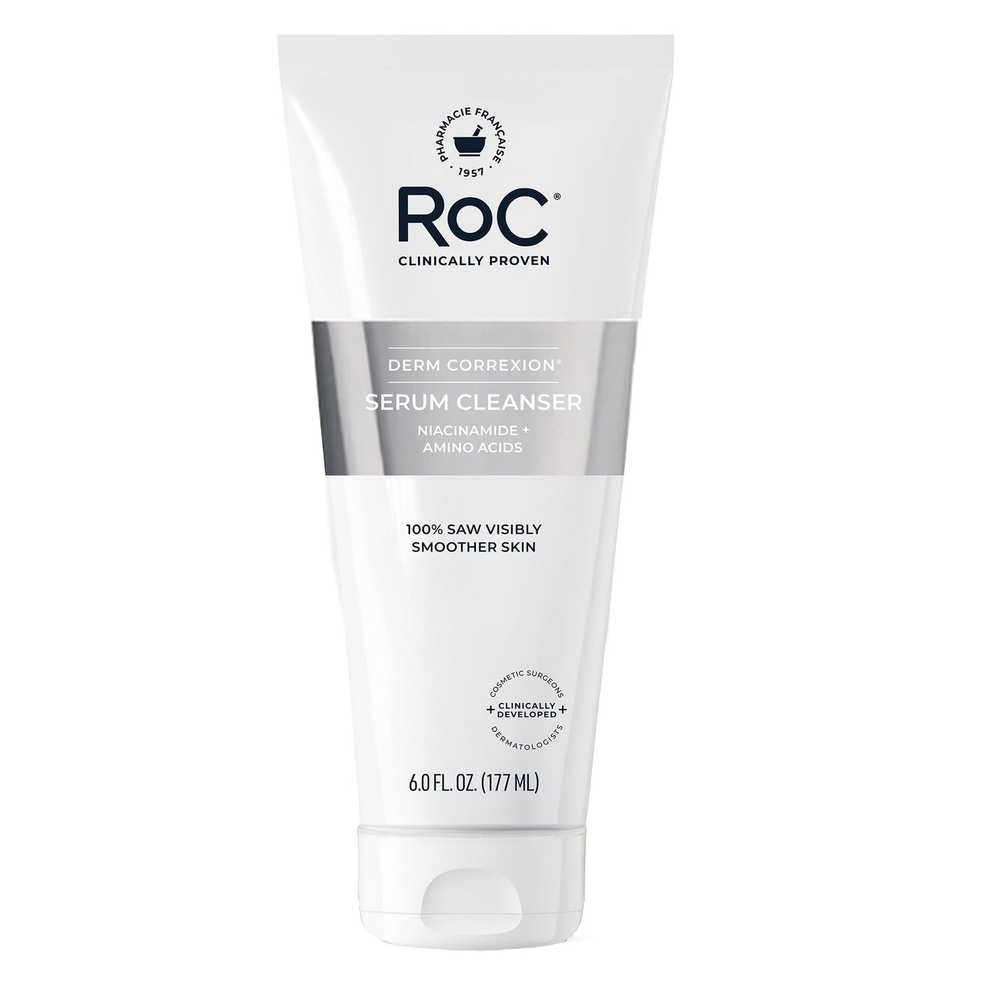 RoC Retinol Correxion Deep Wrinkle Serum Facial Cleanser with Niacinamide for Anti-Aging & Fine Lines, Makeup Remover, Ophthalmologist Tested Skin Beauty and Personal Care RoC Default Title