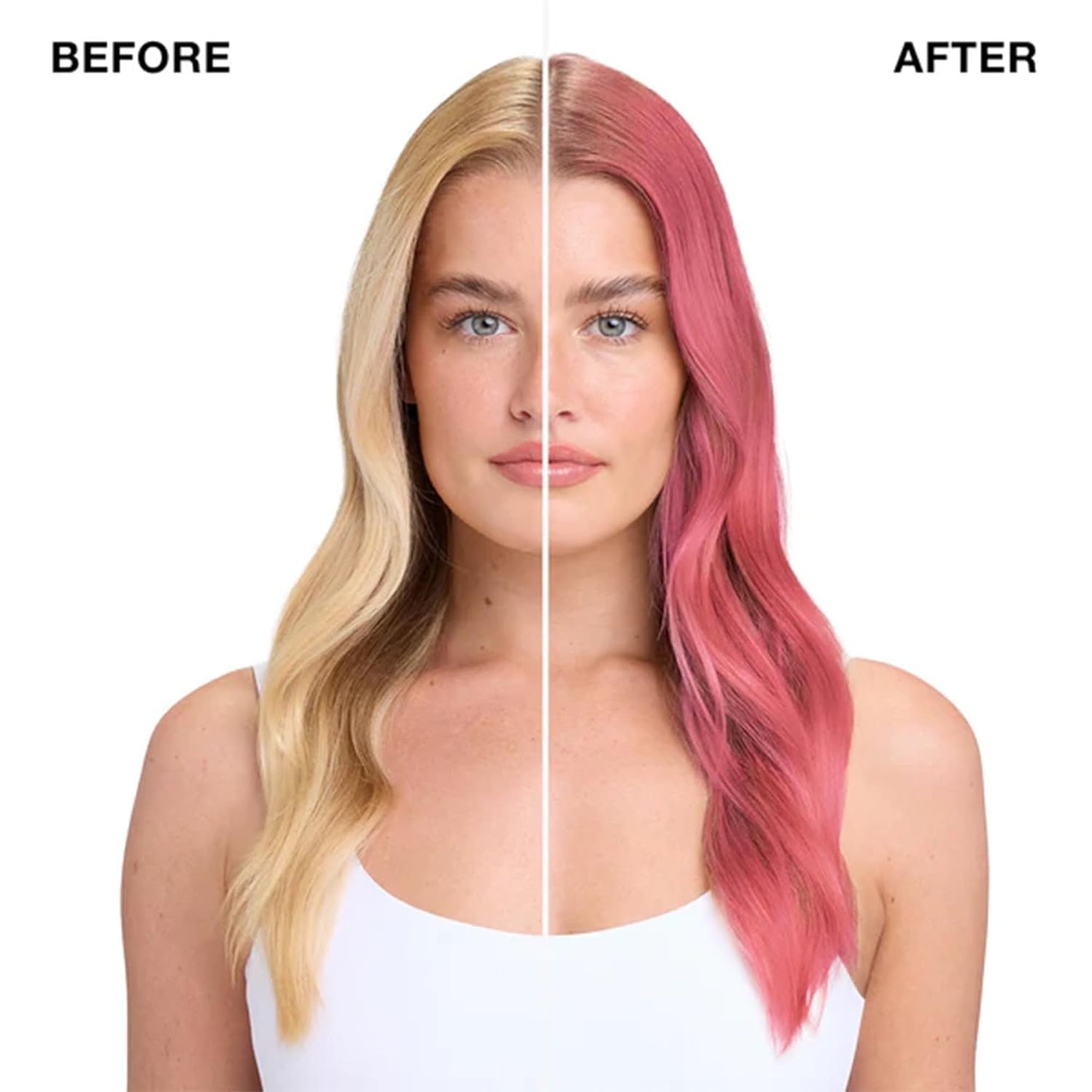 IGK Strawberry Milkshake | Soft Rose Gold Hair Gloss + Color Depositing Kit | Boost Shine, Enhance Pink Tones, Refresh Color | Semi Permanent At-Home