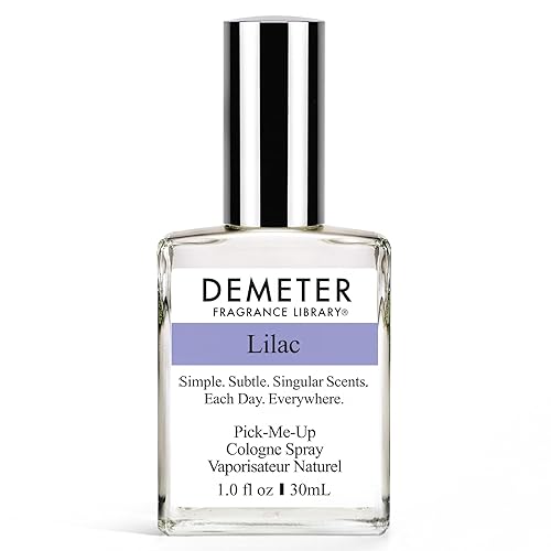 DEMETER Natural Perfume Spray Cologne for Women, Lilac, 1 oz