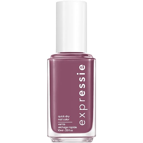 essie expressie Quick-Dry Vegan Nail Polish, Purple 220 Get A Mauve On, 0.33 fl oz Beauty & Personal Care essie